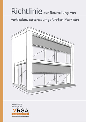 Die ZIP-Richtlinie geht auf die besonderen Anforderungen der seitensaumgeführten Markisen ein. - © Foto: IVRSA
