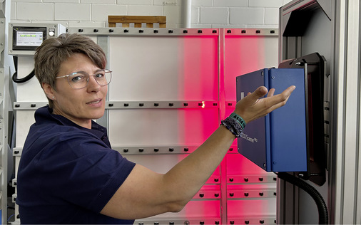 Der Aufbau des kompakten Eco Scanners kann auch durch die Verarbeiter selbst vorgenommen werden.