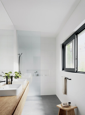 Als Schiebefenster spart Eco Slide CO wertvollen Platz im Innenraum und passt sich perfekt jedem Raum  an. Dabei verbindet der Beschlag Raumkomfort­ qualitäten für Endanwender mit Wirtschaftlichkeit in der ­Fertigung.