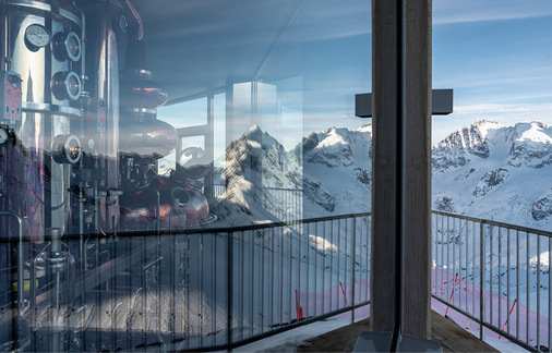 Die Fassadenelemente wurden mit 3-fach-Isolierglas auf Basis von MGTherm Öko Star bestückt, inklusive Warme Kante-Abstandhalter Swisspacer Ultimate.