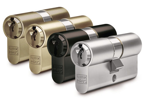Winkhaus Schließzylinder der beliebten Baureihen sind auch in weiteren Farbvarianten verfügbar.