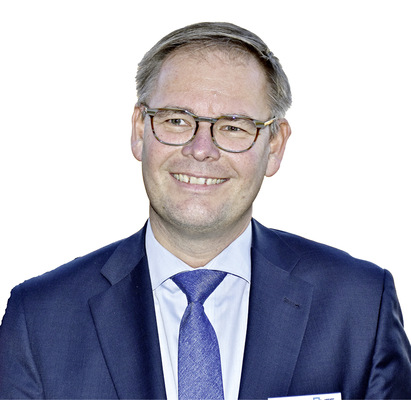 Frank Lange ist seit 2019 ­Geschäftsführer des Verbandes Fenster + Türen (VFF). - © Foto: Daniel Mund / GLASWELT
