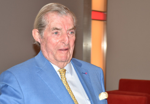 Firmengründer Vic Swerts kommt 84 jährig immer noch täglich in das Unternehmen.