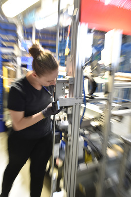 Anlässlich des Fachpressetages gab es auch direkte Einblicke in das Roto-Werk in Karlsdorf bei Graz - © Daniel Mund / GW
