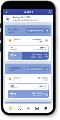 02: Übersicht des Tour -Lade­s﻿tatus