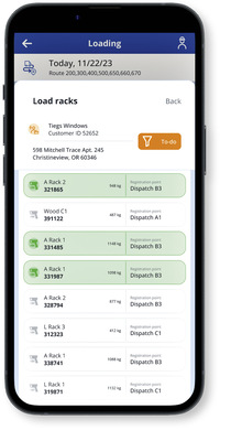 03: Die Gestelle auf dem Lkw