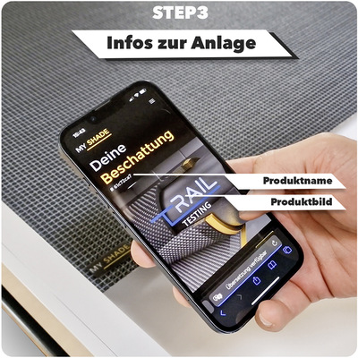 Infos zu Produktnamen, Produktbild und ein Hersteller-, bzw. Fachhändlerverweis per URL oder Daten stellen die Grundinformationen auf dem NFC Chip da.