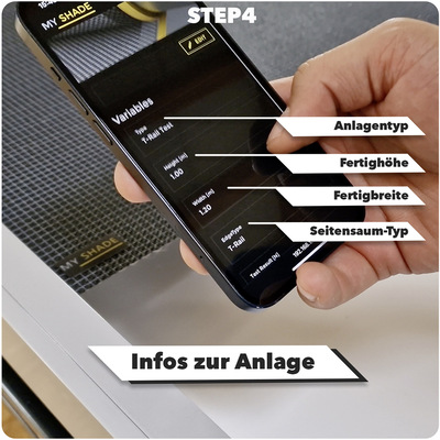 Es können alle relevanten Informationen hinterlegt ­werden, mit denen direkt ein neuer Tuchbehang bei einem ­Konfektionär bestellt werden kann.
