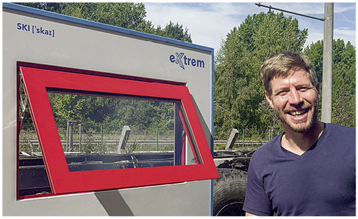 Constantin Hanov-Blum, Spezialist für Reisemobile - © Foto: extremfenster
