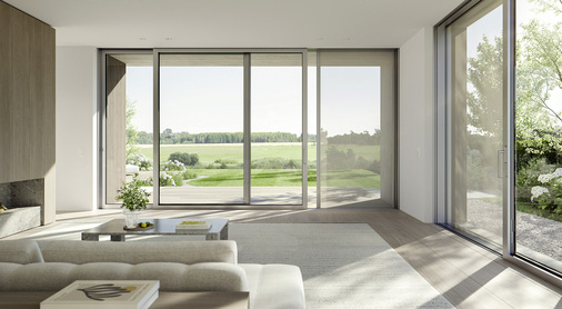  Die verwendete VisionAir Maxi-Gaze ist sehr witterungsbeständig und überzeugt durch eine gute Durchsicht.