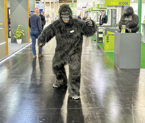  Außergewöhnliche Gestalten auf den Messegängen