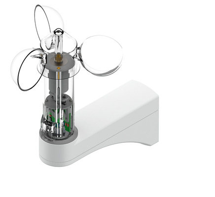  Der Wettersensor Onyx.Weather für ­Sonne, Wind und Temperatur ist die ­klassische ­Ergänzung der Onyx Familie.