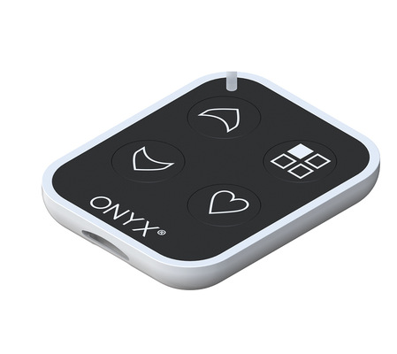  Die großen Tasten des Onyx.Click ermöglichen ein komfortables und übersichtliches Steuern.