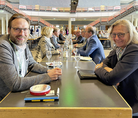  Beim Speed-Dating kamen viele Besucher ins Gespräch