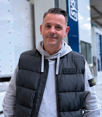 Geschäftsführer Erwin Berger in seiner Produktion.