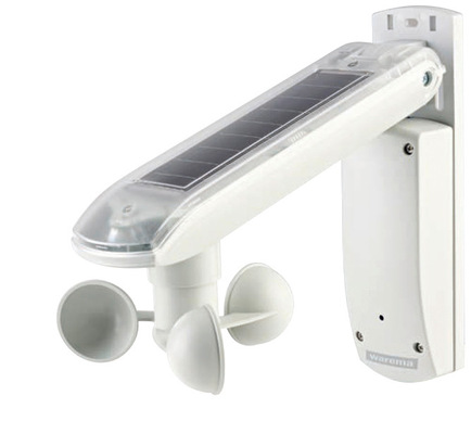 Der Schalenanemometer gilt als günstig, sehr robust und als bewährte Technik, kann aber im Regelfall Auf- und Fallwinde nicht richtig erkennen.