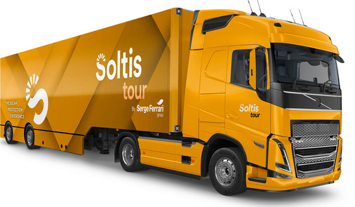 Dieses Jahr geht die Soltis Tour gleich mit zwei Trucks auf Europareise.