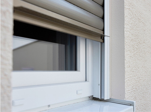 Die Rollläden schließen durch die verbauten Antriebe zuverlässig und auf Wunsch auch besonders leise.