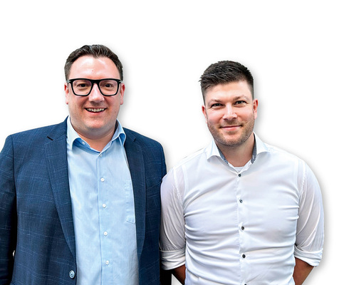 Klaus Grabenschweiger von CMS und Maximilian Weiß von GTW