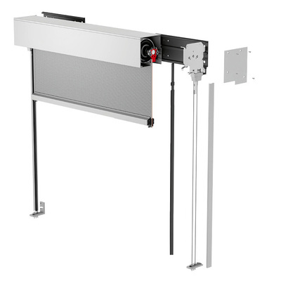 Aufbau von zipScreen.2 mit Miniführung.