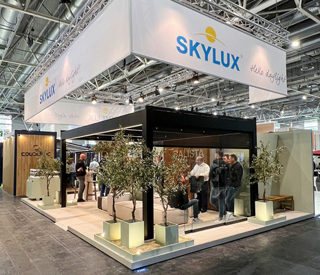 Outdoor Living ist auch in Paris das Boom-Thema. Das Gros der Hersteller ist vertreten.
