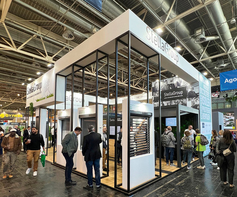 100 m2 Standfläche waren das Limit, interessant, was darauf alles geschaffen wurde,