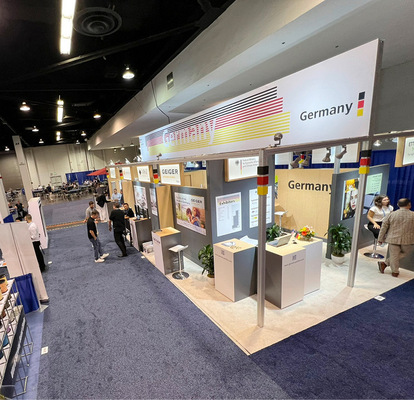 Erstmalig vertreten in den USA war der German ­Pavillion, der viel Aufmerksamkeit auf sich gezogen hat.