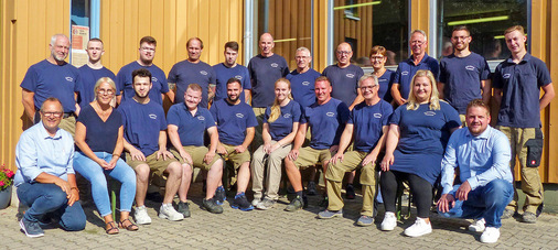 Das ganze Team von Prentzel und Böhnert