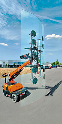 Hier ein kompaktes mobiles Hebegerät von EuroTech.