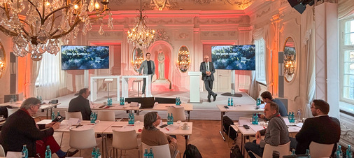 Tolles Ambiente, intensiver Austausch: Roto lud die Fachpresse im November ins Schloss Solitude bei Stuttgart.