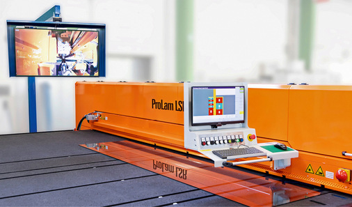 Durch den Laserneinsatz kann Hegla den Zuschnitt von VSG deutlich beschleunigen