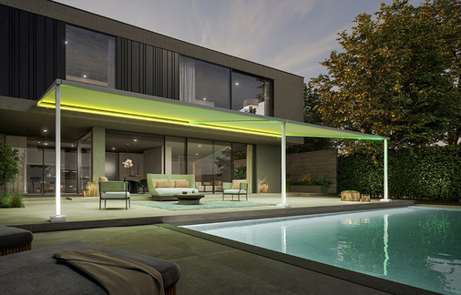 Es lassen sich die Farben Rot, Grün, Blau, plus verschiedene Weißtöne mischen sowie Farbtemperatur und Helligkeit des Lichts nach Bedarf und Vorliebe einstellen.