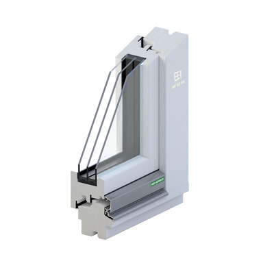 Beim neuen Holzfenstersystem FK (HF 82 FK und HF 90 FK) vereint Kneer-Südfenster das klassische Holzfenster mit der innen Optik des Hybrid-Holzfensters. Diese Variante lässt sich auch mit dem EF-System kombinieren.