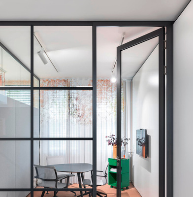 Die feco-Systemwände sind funktional und optisch ansprechend