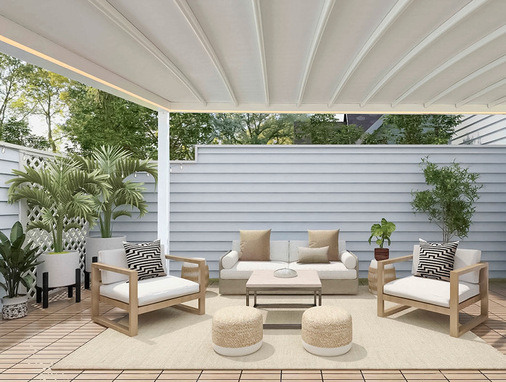 Das Scherensystem sorgt dafür, dass die Tuchbespannung über den gesamten Ausfall beim Schließvorgang gleichmäßig dicht auf dem Rinnenrand ablegt.