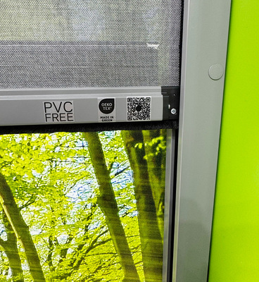 Durch den Verzicht auf PVC und die Verwendung zertifizierter Materialien trägt Alukon zur Reduzierung von Schadstoffen bei.