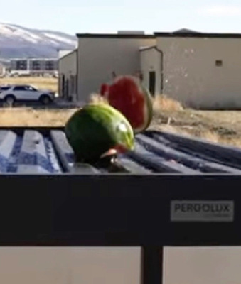 Welche Aussage hat ein 5 kg Melonentest?  Gar keine, dieser Test ist realitätsfremd und sagt nichts aus,