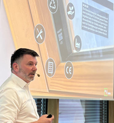 Jürgen Huber von der Biss ID stellt die Branchenlösung ID4Win vor.