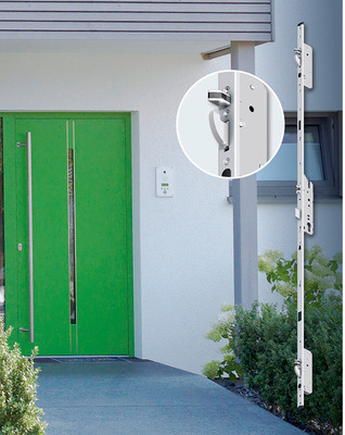 Anwendungsvielfalt als Mehrwertlösung: Automatik-Mehrfachverriegelungen „autosafe 835“ und „autotronic 836“ mit motorischer Öffnung und der intelligenten „DuoSecure“-Verriegelung.