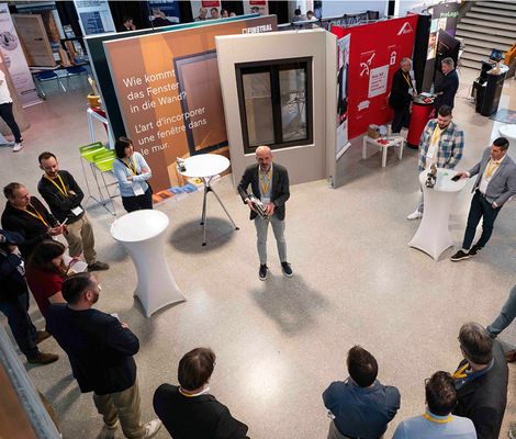 Einblick in die Fachausstellung mit rund 40 Ausstellern.