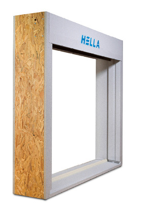 Ein vorgefertigtes Gesamtsystem aus Rahmen, Fensterbank uermöglicht den Einbau von Sonnenschutz etc.. Gewerkelücken und Wärmebrücken sind mit Einbau von Trav ausgeschlossen. - © Foto: Hella