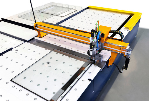 Die IG2Pieces-Anlage trennt alte Glasscheiben sicher, effizient und reproduzierbar.
