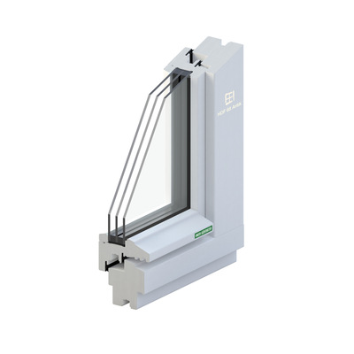 Das ist neu: Auch bei den besonders schmalen Holz-Denkmalfens-tern HDF 68 Stil und HDF 68 Antik wird der Wetterschenkel ohne Wartungsfuge gefertigt und in den Flügel integriert, anstatt vorge-setzt – eine Innovation, die wesentlich zur Verlängerung der Lebens-dauer der Holz-Denkmalfenster beiträgt.