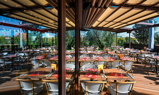 Auf einer Länge von 70 m wurden dafür 14 Einzelanlagen miteinander gekoppelt.