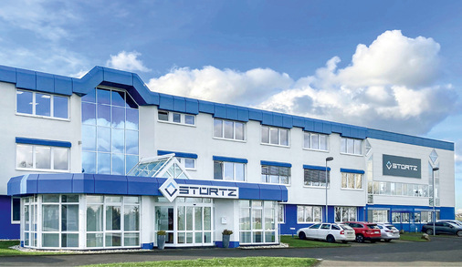 Der Stürtz-Firmensitz in  Neustadt (Wied)
