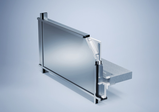 heroal C 50 FB verhindert Brandüberschlag zwischen ­Geschossen und lässt sich flexibel als Brandschutzbrüstung, -schürze oder kombiniert einsetzen.