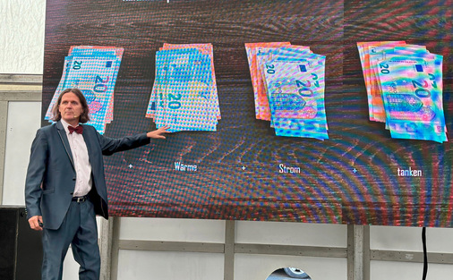 Prof. Timo Leukefeld hat etwas dagegen, Energie sinnlos zu verschwenden.