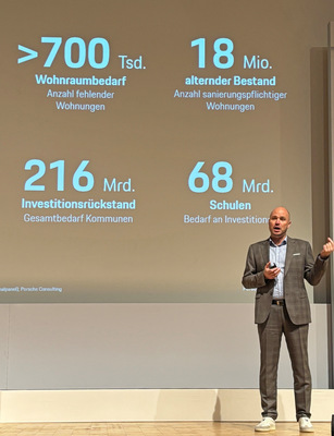 Roland Sitzberger von Porsche Consulting auf den Rosenheimer Fenstertagen