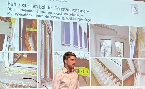 Aufschlussreich: Fehlerquellen bei der Fenstermontage erkennen und vermeiden - ein Beitrag von ift-Mitarbeiter Felix Fischbacher
