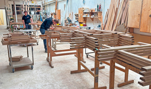 Wiegand Fenster: Hoher Auftragsbestand, die Spezialisierung macht’s möglich.